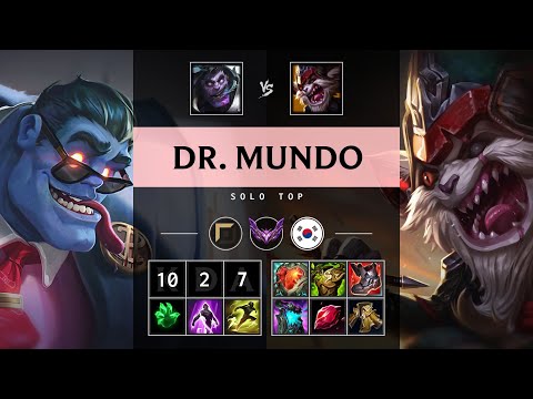 Dr. Mundo Top vs Kled - KR Master Patch 25.21