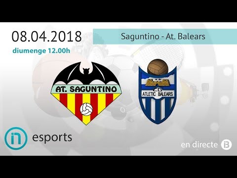 Segona Divisió B // Saguntino - At. Balears