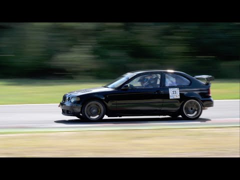 Krzysztof Żyła/Anna Leszczyńska, BMW E46 330ti - III runda Youngtimer Party - Tor Poznań, 02.09.2023