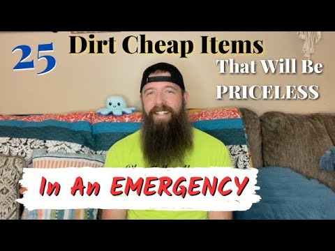 25 DIRT CHEAP Items YOU NEED For Survival That Will Be PRICELESS