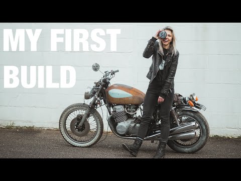 BUILDING MY FIRST MOTORCYCLE - EP 12 / HONDA CB750  CAFE RACER / Custom Series by TOMBOY A BIT