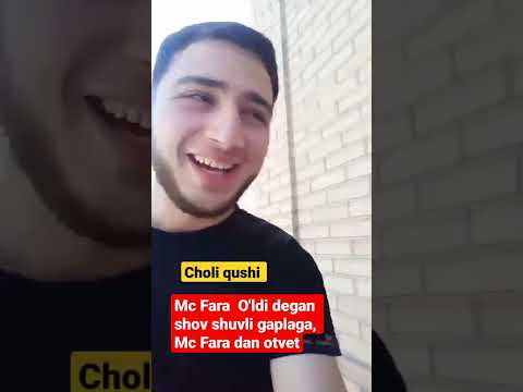 MC FARA - Choli qushi ijrochisi uldi degan Shov Shuv gaplaga otvet Mc Faradan