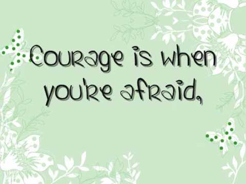 The Strange Familiar Courage Is Lyrics