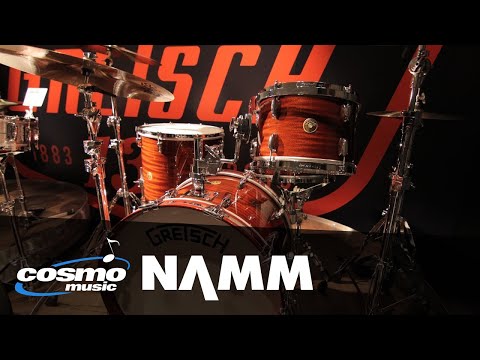 Gretsch 135th Anniversary Drum Kits and Commemorative Snare - Cosmo Music at NAMM 2018