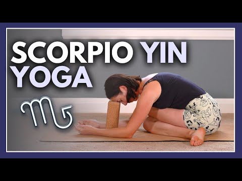 30 min Scorpio Yin Yoga - Intuition, Shadow Work & Transformation thumbnail