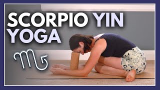 30 min Scorpio Yin Yoga - Intuition, Shadow Work & Transformation