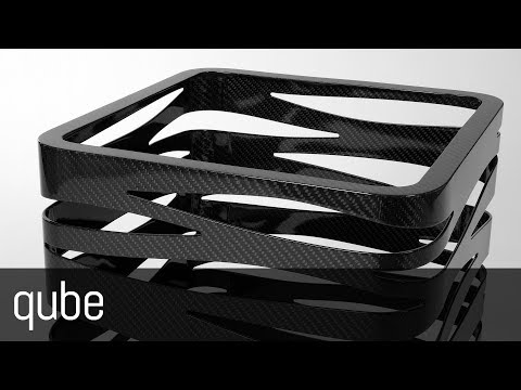 Qube (carbon fiber puff/table by Mast Elelements)