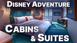 Disney Adventure 2025: FULL CABIN & SUITE TOUR | New Disney Cruise Ship!