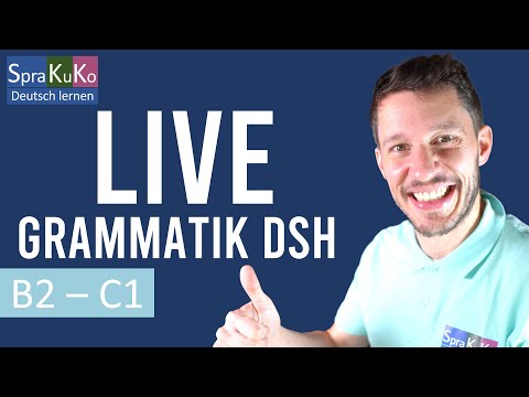 Grammatik in der DSH - Nominalisierung & Verbalisierung | Sprakuko Deutschkurse online LIVE