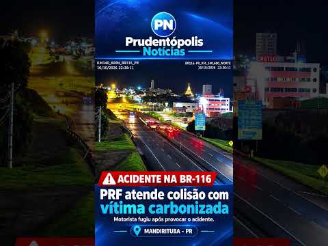 Acidente na BR-116 em Mandirituba Paraná com vítimas