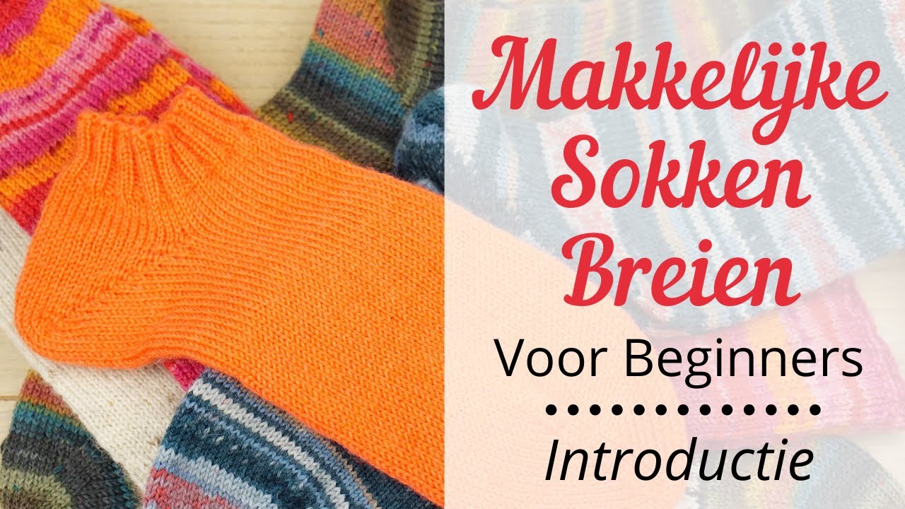 Makkelijke Sokken Breien Voor Beginners // Introductie Gratis Cursus!