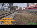 Trenuri și Activitate Feroviară La Pasarela Dedeman Pe Timp De Ianuarie 2022 în Bistrița Partea 