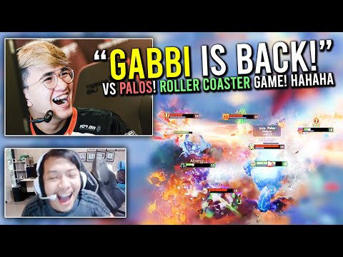"GABBI vs PALOS! CARRY vs CARRY! ROLLER COASTER GAME!"🤣 (FEAT. KARL SANTINO)