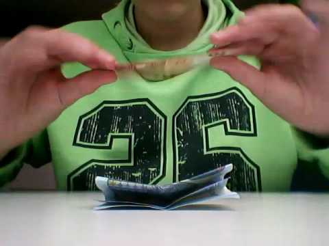 Geldschein Durch Hand "Teleportieren"