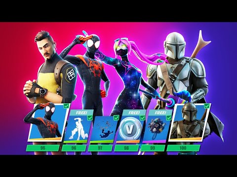 TUTTE le *NUOVE* SKIN della SEASON 5 CAPITOLO 2 su FORTNITE!😱 - PINNACOLI PENDENTI E' RITORNATA!