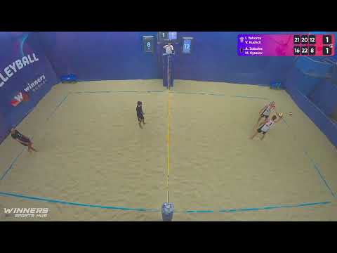19:15 I. Yehorov / V. Kushch - A. Zabuha / M. Kyselov 14.11.2022 | Winners Beach Volleyball