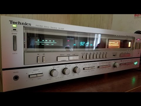 TECHNICS SA 828 Stereo Receiver OVERVIEW