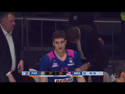 ABA Liga 2017/18 highlights, Round 19: Partizan NIS - Mega Bemax (4.2.2018)