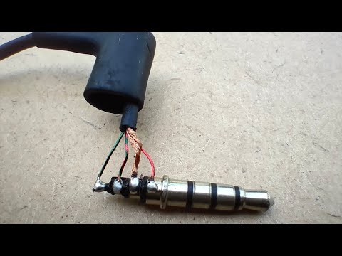 How to solder earphone wire,Fix - Repair headphone jack ...