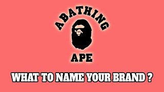 How to Name Your Clothing brand so your Different From Others !