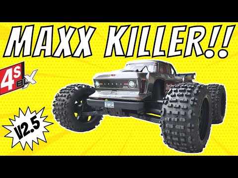 The 4s Arrma Outcast v2.5 Is The BEST Big 1/10 Scale RC Stunt Truck!