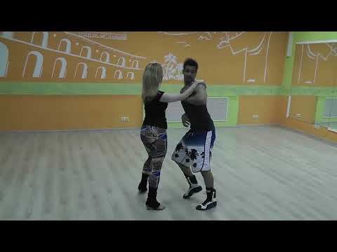 Zouk Class 26.04.14 at Brazuka Dance School - Wakko, Nastya