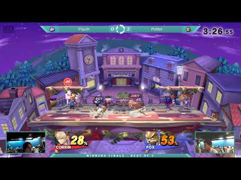 SOS 85 - Winners Finals -Psych (Yoshi) vs Potter (Fox)