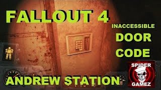 Fallout 4 - Andrew Station Inaccessible Door Code Location