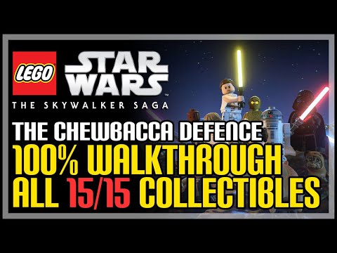 The Chewbacca Defense 100% Walkthrough LEGO The Skywalker Saga