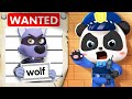 Kiki Caught the Big Bad Wolf | Police Cartoon + More Nursery Rhymes & Kids Songs - BabyBus