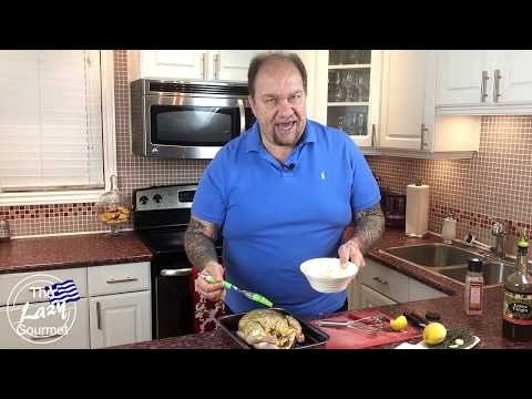 How To Make Traditional Greek Roasted Chicken | Classic Lemon, Olive Oil & Thyme Chicken