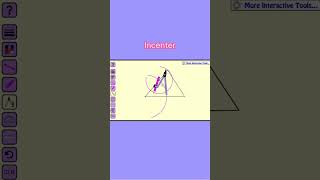 Incenter (Mathspad)