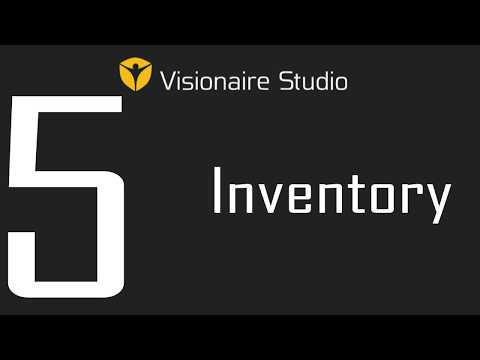 Visionaire Studio Basics - Video 5 - Inventory