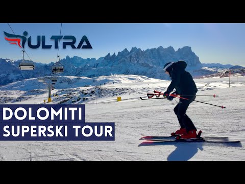 DOLOMITI SUPERSKI TOUR '25 - Ep. 7 - Pista La VolatA, Ski Area San Pellegrino - ICARUS ULTRA