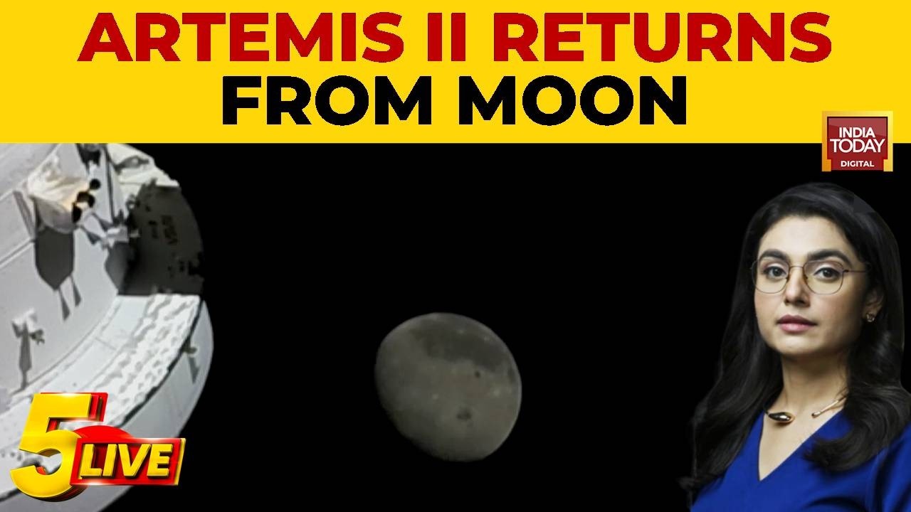 Artemis 2 Mission Returns With Stunning Visuals Of Moon's Far Side Ahead Of Pacific Splashdown