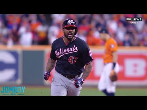 The Nationals take the lead in the 7th inning of game 7 of the World Series, a breakdown