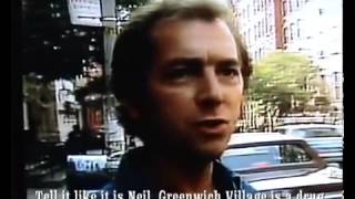 Neil Diamond battles drug dealer on the streets of Greenwich Village NYC in 1986