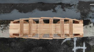 How to make a strong bridge using popsicle sticks #223