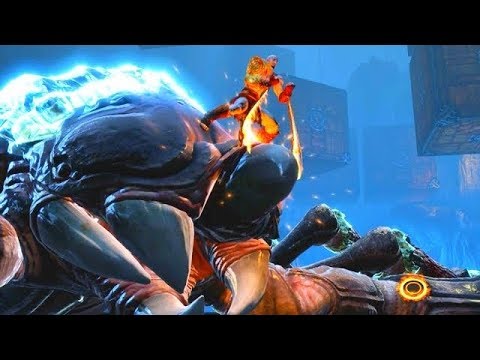 God of War 3 Remastered Scorpion Boss Fight HD 60FPS 1080p