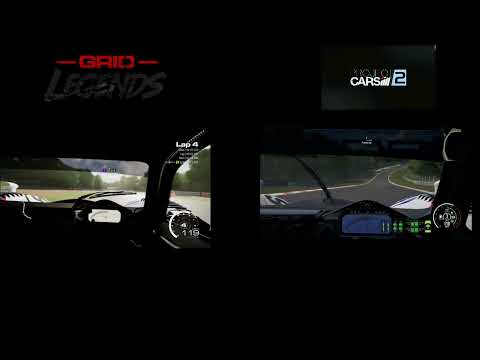 Lap For Lap. Grid Legends vs Project Cars 2 (Brands Hatch With Porsche 911 GT1 1998)
