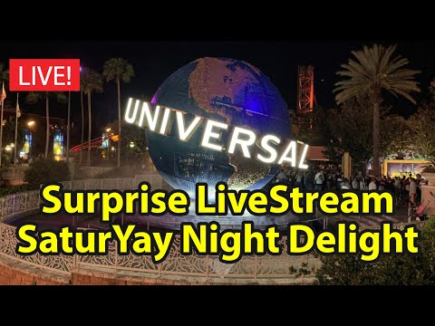 Surprise Livestream From Universal Studios Orlando!!!