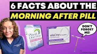 6 facts about the MORNING AFTER PILL