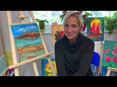 Wirtualny Dom Marzeń | Malowanie inspirowane muzyką.