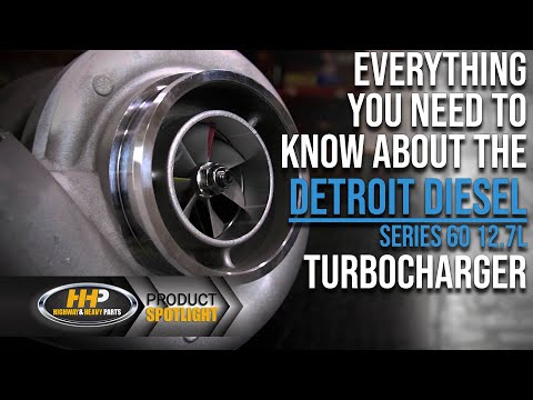 Everything you need to know about the Detroit Diesel 60 Series Turbo, 12.7L Turbocharger, Series 60