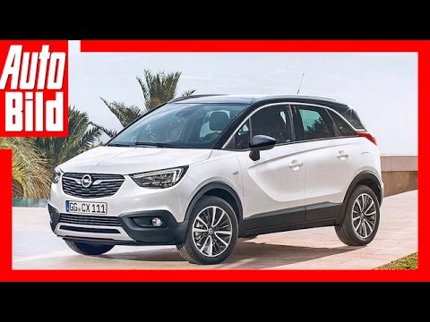 Opel Crossland X (2017) - Erste Sitzprobe im neuen Crossland X - Sitzprobe/Review