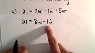 Solving Multi - Step Linear Equations