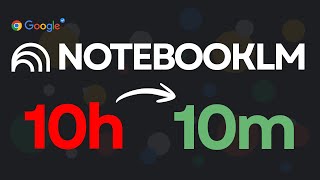 NotebookLM Just Got a Surprise Upgrade! 10 Hours of Work Done in Minutes