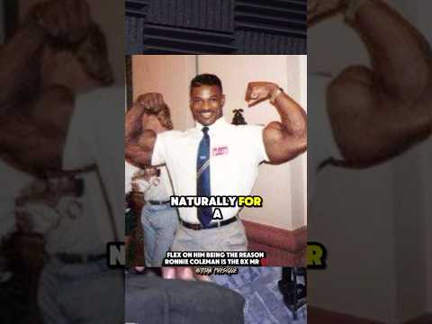 Flex wheeler on if it wasn’t for him Ronnie Coleman wouldn’t had won the mr ⭕️lympia