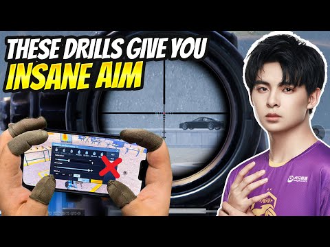 Top 5 Chinese Training Drills That Improve Aim and Reflex | Handcam Showcase | PUBG MOBILE