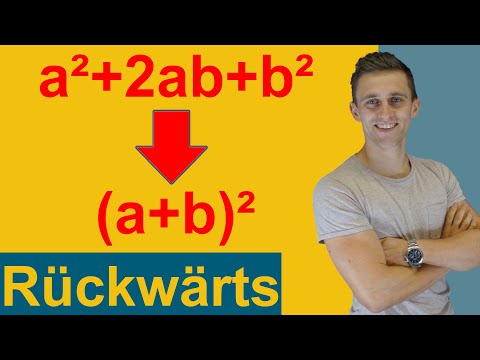 Binomische Formeln rückwärts anwenden | Faktorisieren | Leichte Erklärung